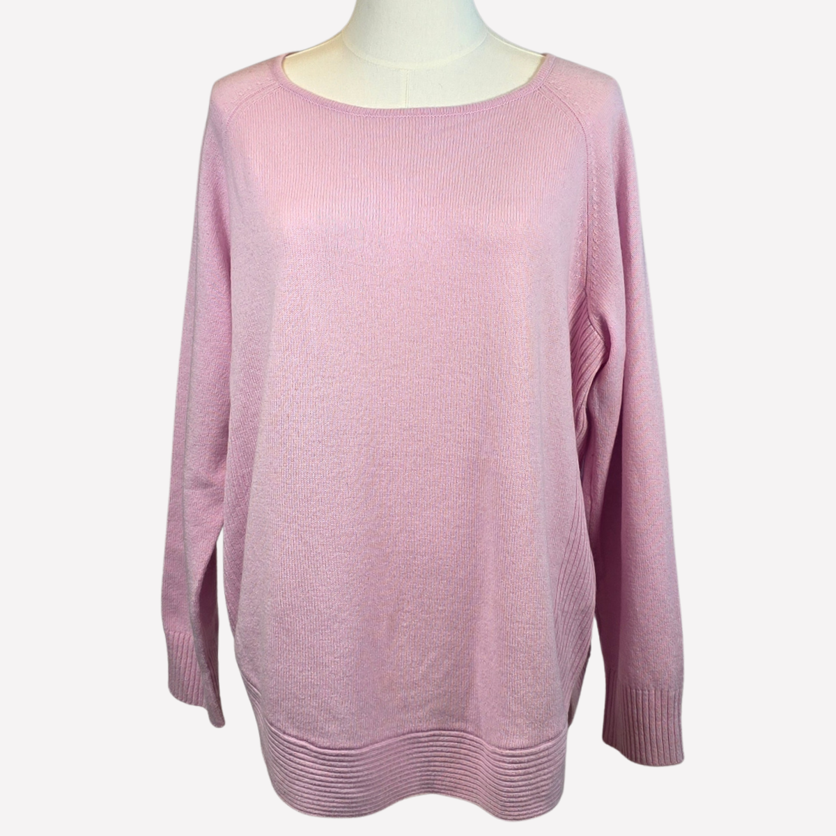 Anis Collection cashmere sweater ANIS Collection pink cashmere sweater - Image 1