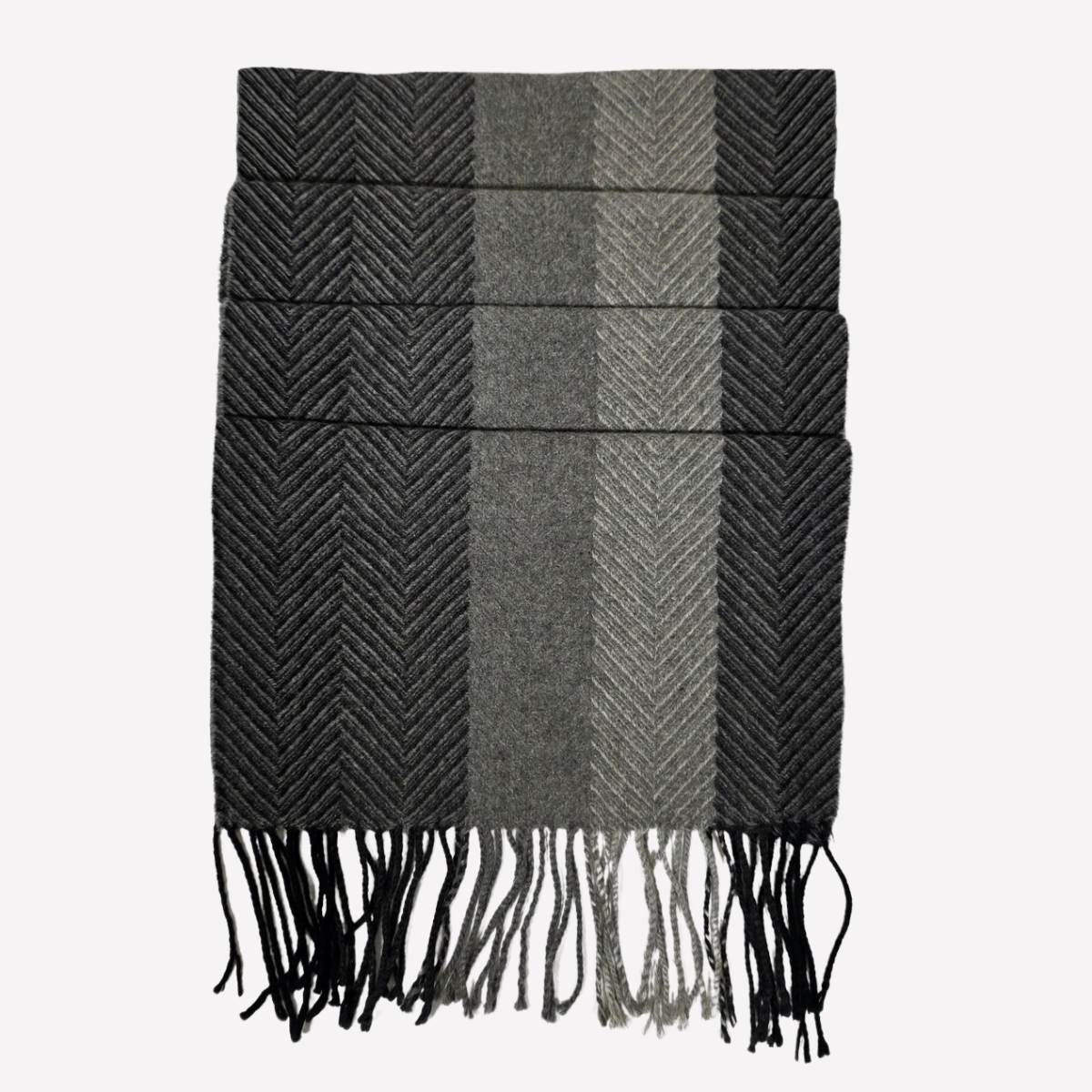 Club Room cashmere scarf Club Room grey cashmere scarf - Image 1