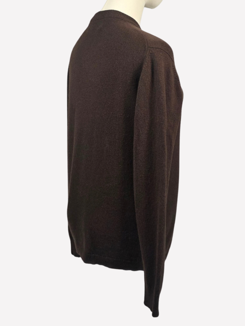 Berk London brown cashmere cardigan - Image 4