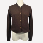 Berk London brown cashmere cardigan
