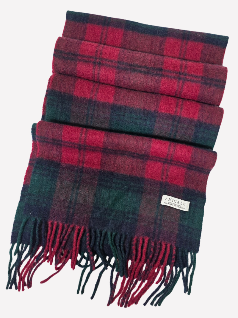 Amicale checked cashmere scarf - Image 2