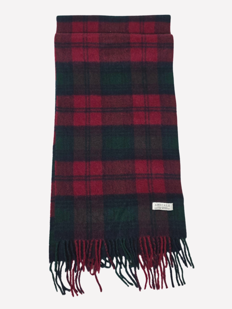 Amicale checked cashmere scarf - Image 3
