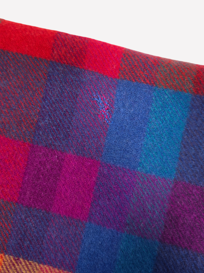 Colourful wool scarf - Image 3
