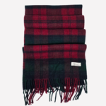 Amicale checked cashmere scarf