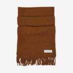 The Cashmere Store of Scotland brown cashmere scarf