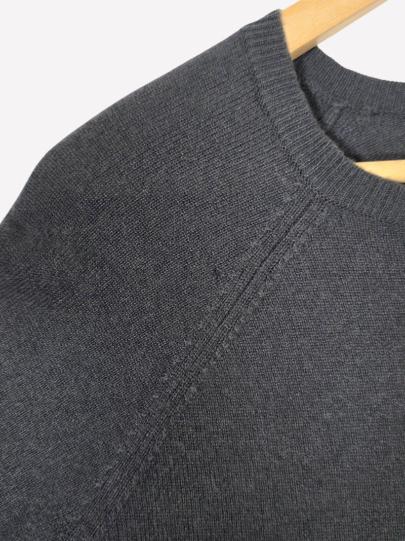 Garnet Hill dark blue-grey cashmere tunic - Image 4