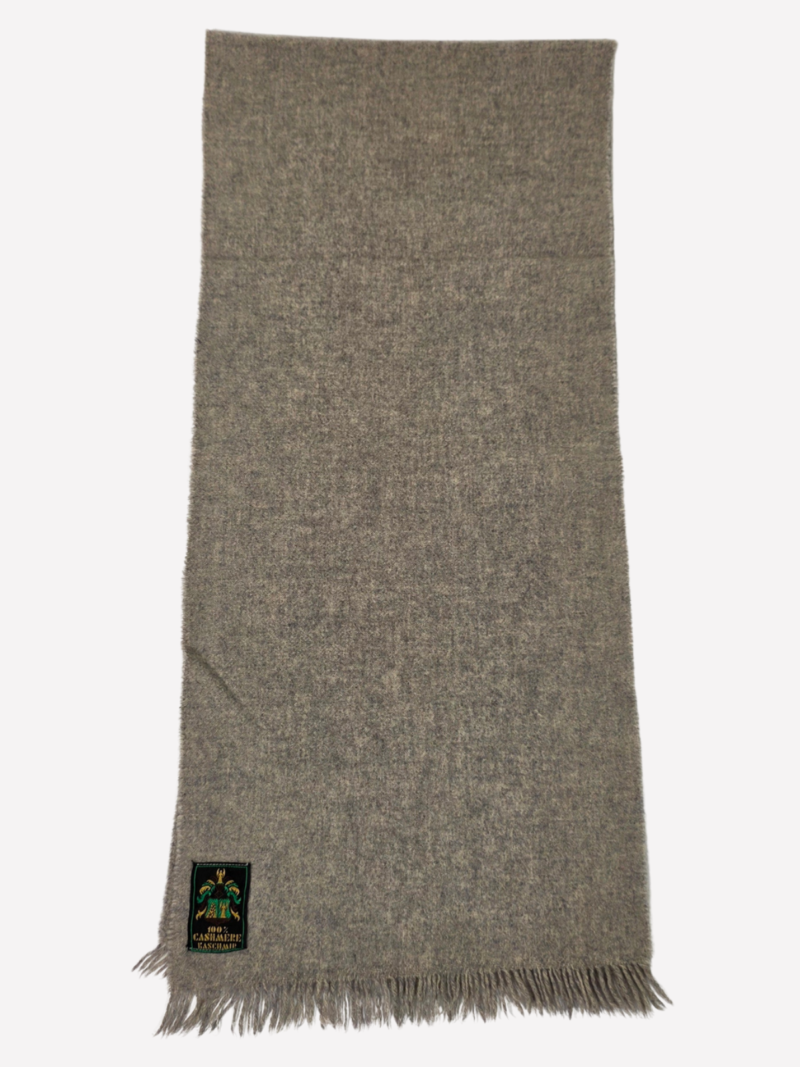 Grey cashmere scarf - Image 2