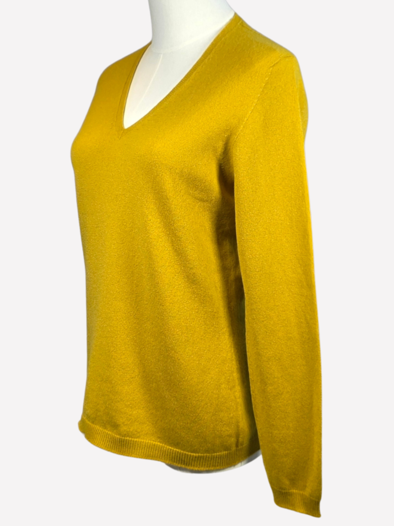 Havico mustard yellow cashmere sweater - Image 2