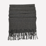 Johnstons of Elgin grey cashmere scarf