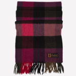 MA.AL.BI checkered lambswool scarf
