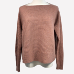 My Bad Attitude light cocoa brown cashmere sweater