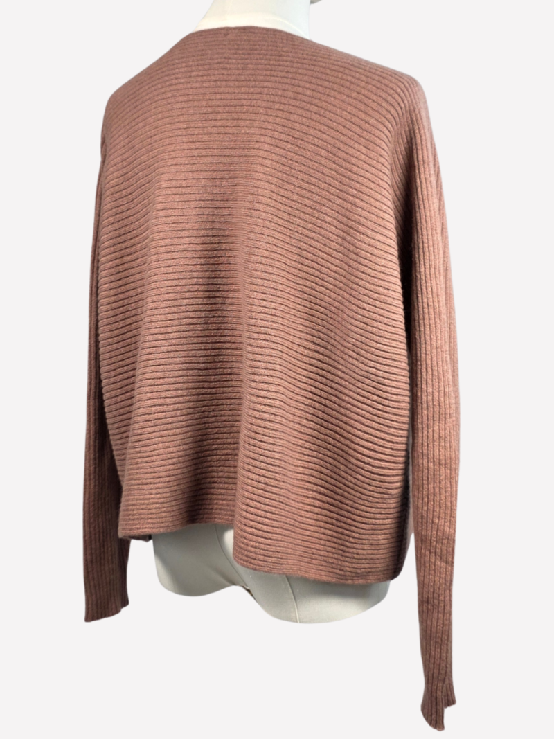 My Bad Attitude light cocoa brown cashmere sweater - Image 4