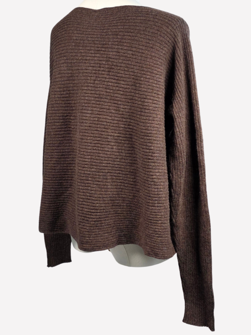 My Bad Attitude dark brown cashmere sweater - Image 4
