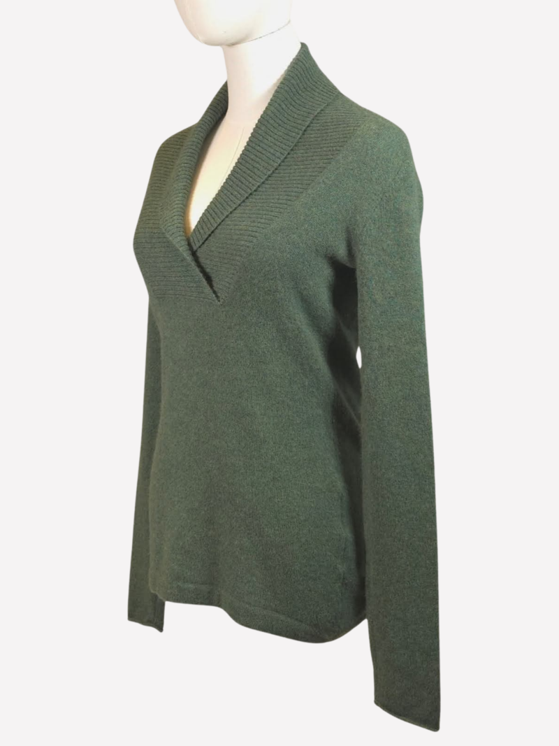Old Navy green cashmere sweater - Image 2