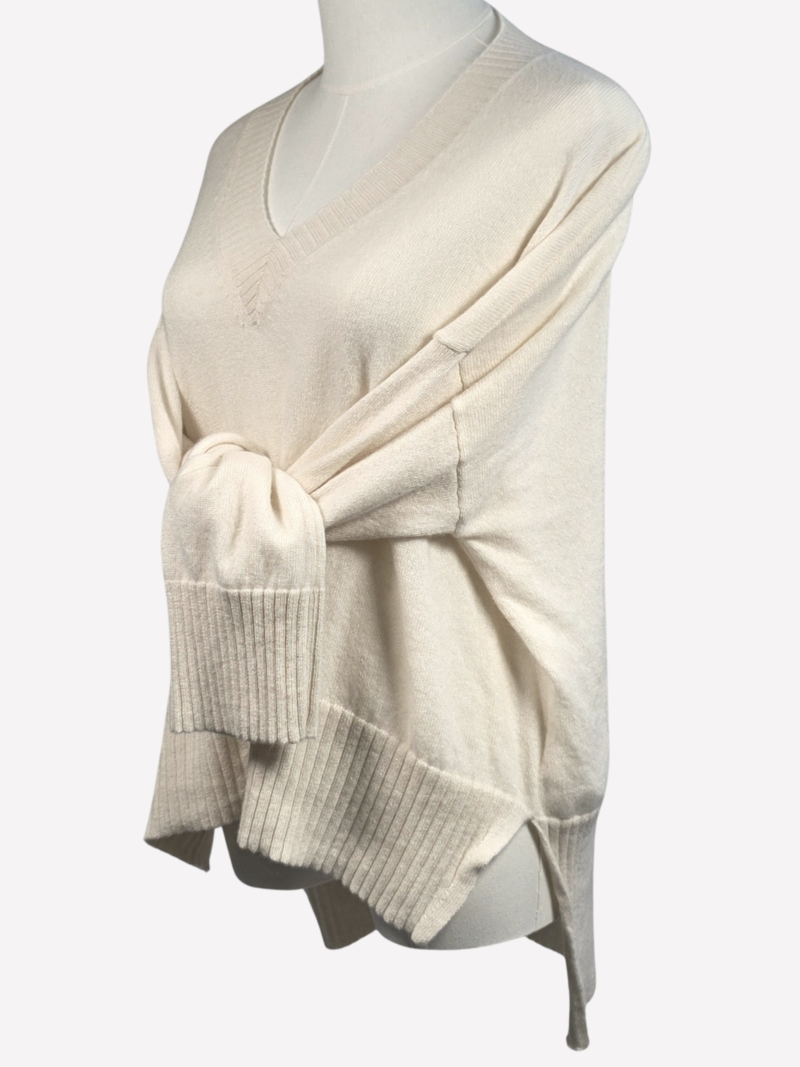 Purotatto cream cashmere sweater<br/> - Image 2