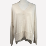 Purotatto cream cashmere sweater<br/>