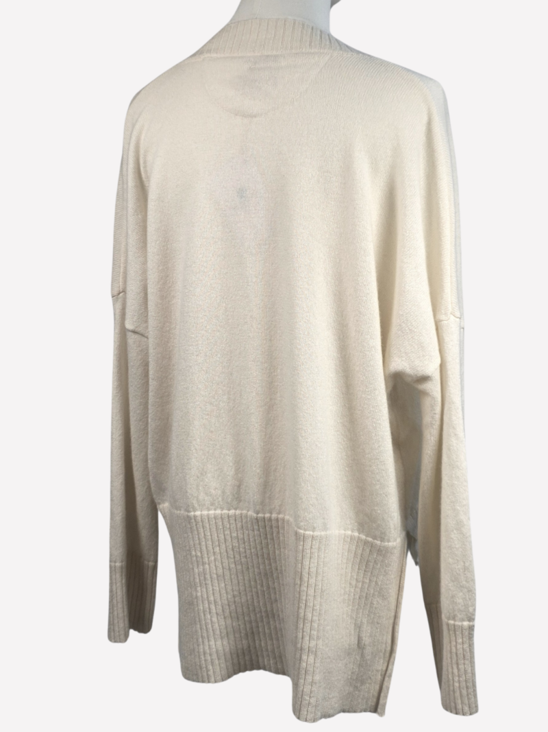 Purotatto cream cashmere sweater<br/> - Image 3