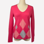 Rain of Shine Pink Cashmere Sweater
