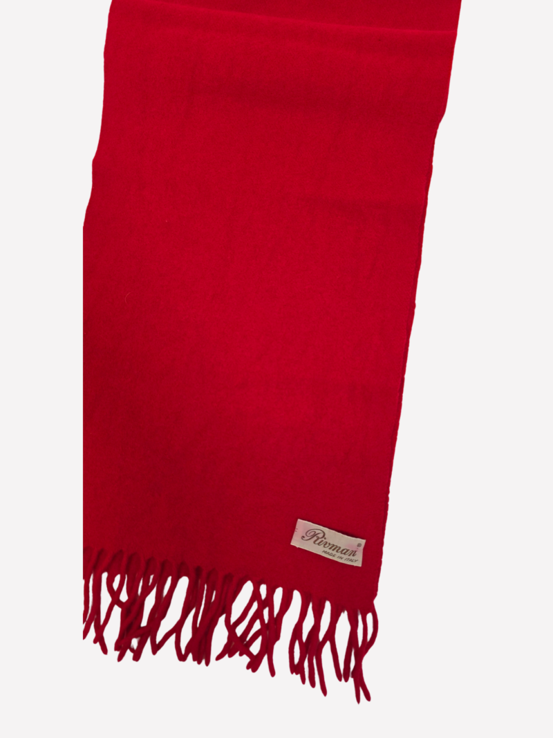 Rivman red wool scarf - Image 2