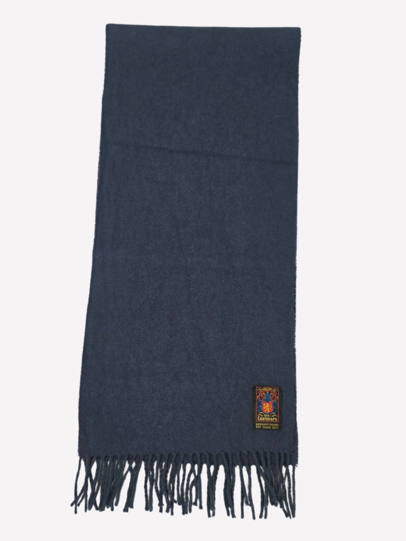 Blue cashmere scarf - Image 2