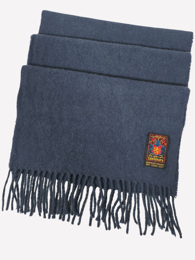 Blue cashmere scarf - Image 3