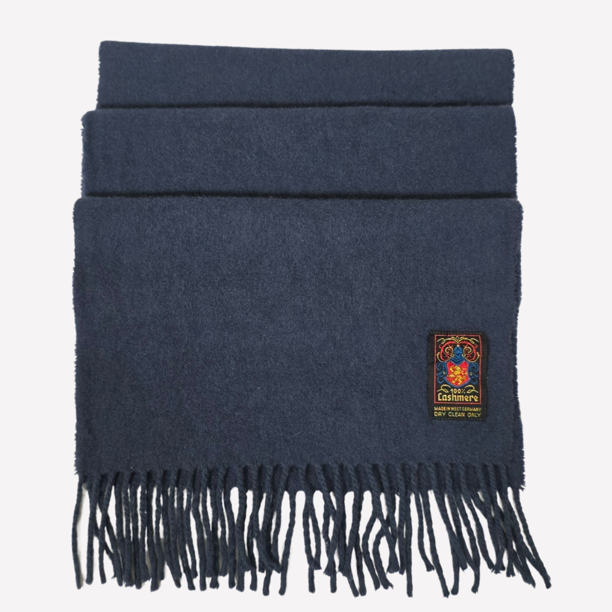 Blue cashmere scarf Blue cashmere scarf - Image 1