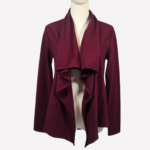 Tyler Böe burgundy cashmere cardigan