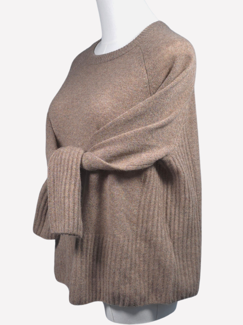 UP2 Fashion brown cashmere sweater - Image 2