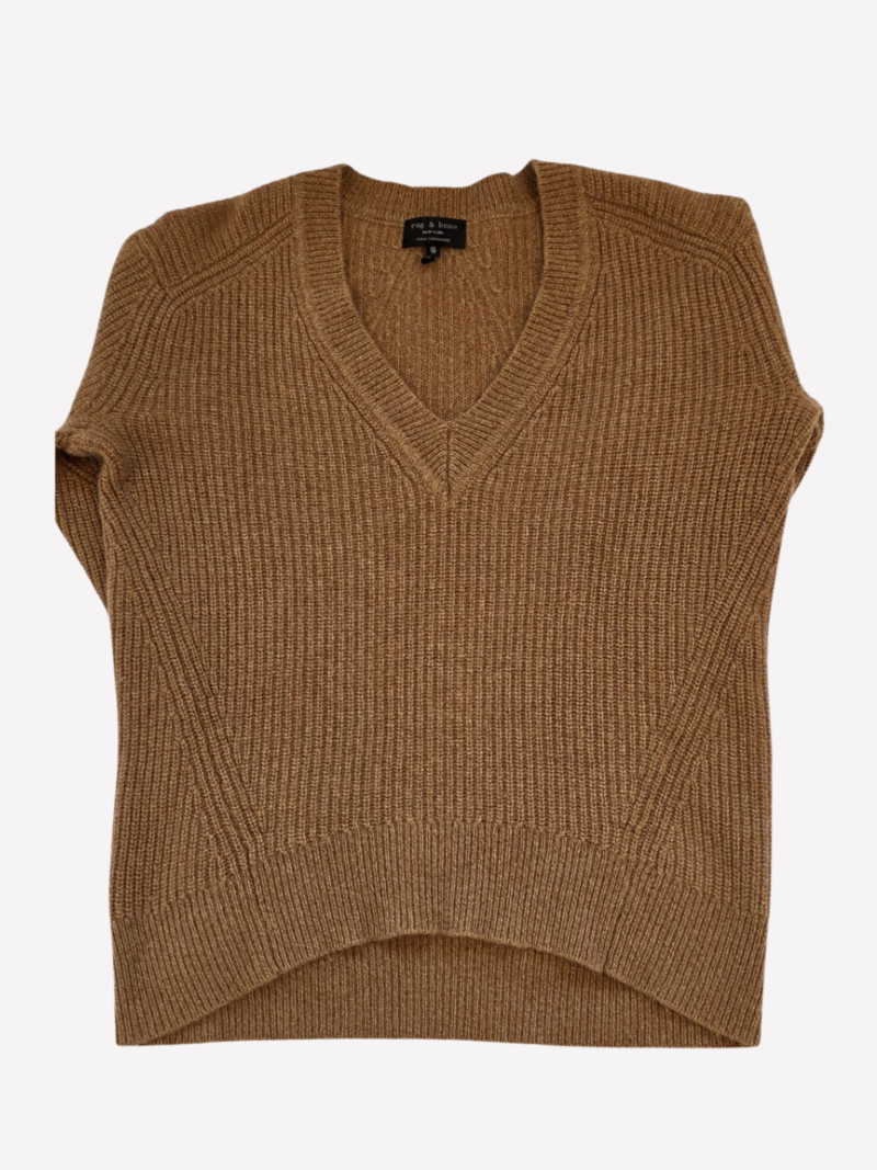Rag & Bone brown cashmere sweater - Image 3